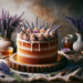 The AI Gourmet Honey Lavender Cake