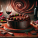 The AI Gourmet Red Wine Chocolate Cake