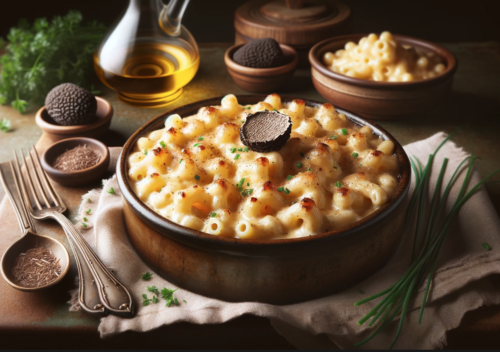 Truffle Macaroni and Cheese - The AI Gourmet