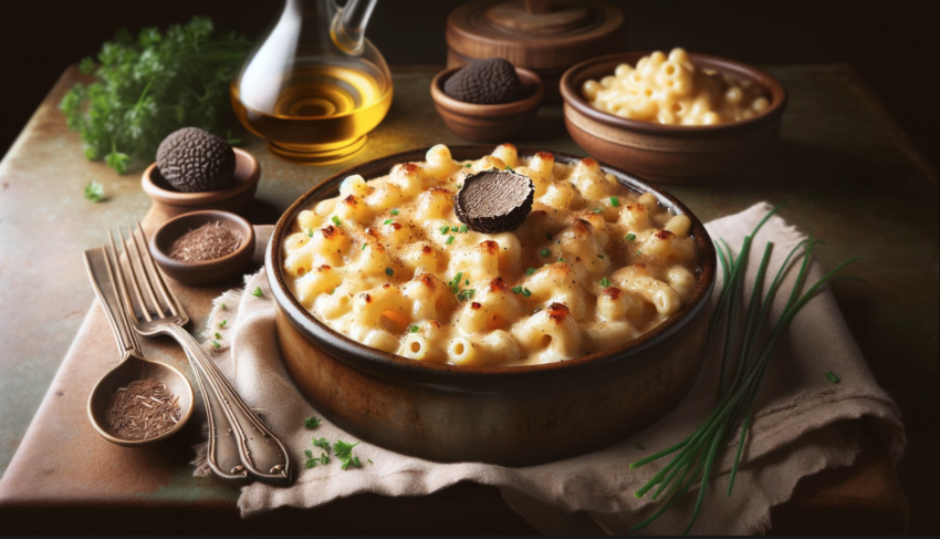 Truffle Macaroni and Cheese - The AI Gourmet