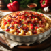 Smokey Bacon and Roasted Red Pepper Mac and Cheese