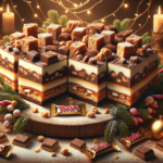 Twinkling Twixmas Toffee Bars