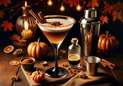 Pumpkin Spice Espresso Martini