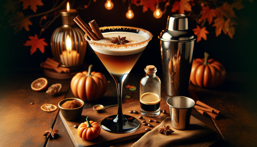 Pumpkin Spice Espresso Martini