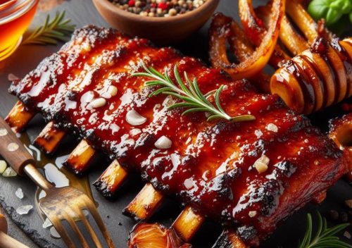 The Ultimate Sweet and Sticky Honey BBQ Ribs